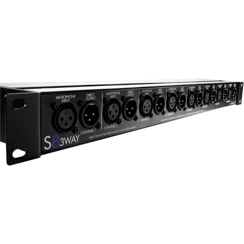 ART S8-3Way Eight Channel Three-Way Mic Splitter - 3 Outputs