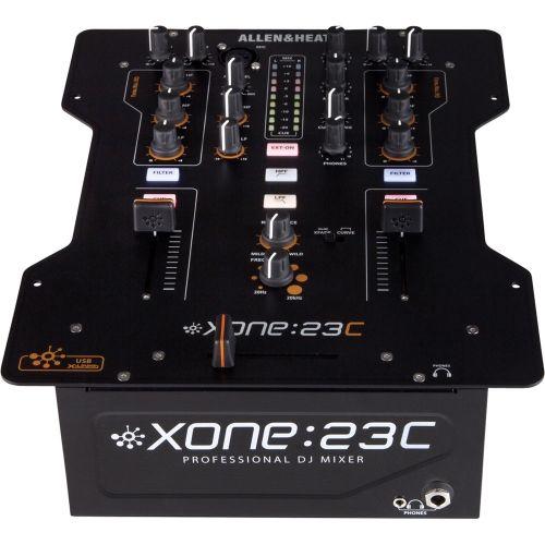 Allen & Heath XONE:23C 4 Channel Professional DJ Mixer w/ Internal