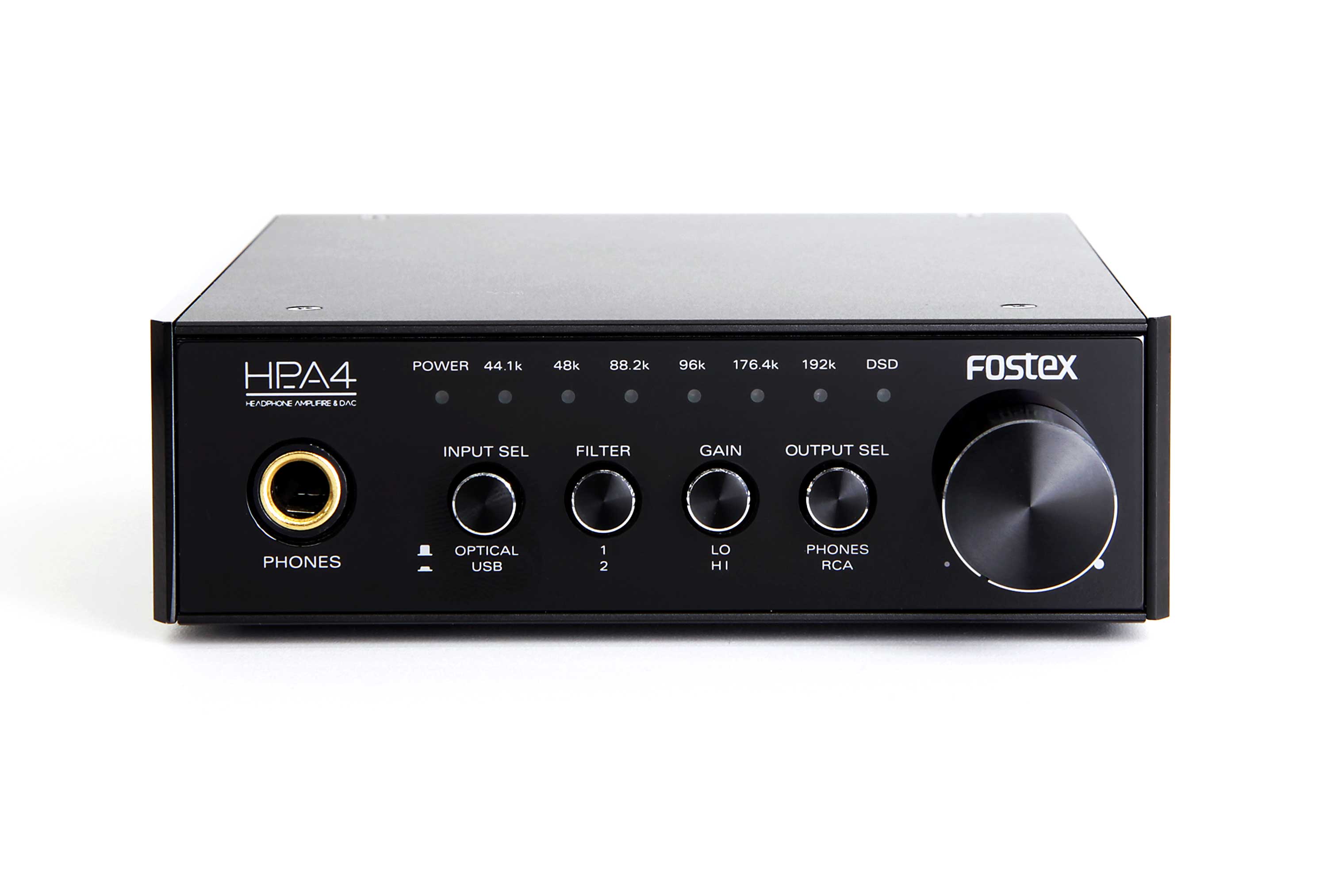 Fostex HP-A4 24-Bit Digital to Analog Converter/Headphone 